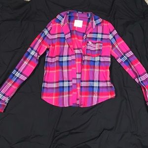 Multicolored Abercrombie & Fitch Flannel